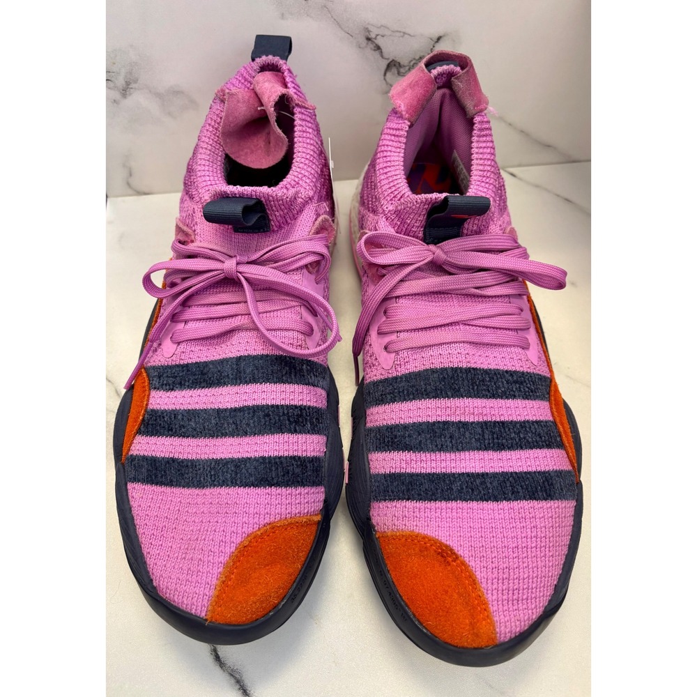 Adidas Trae Young 1 Pink Orange Black Basketball Shoes‎ H68998 Mens Size 10.5